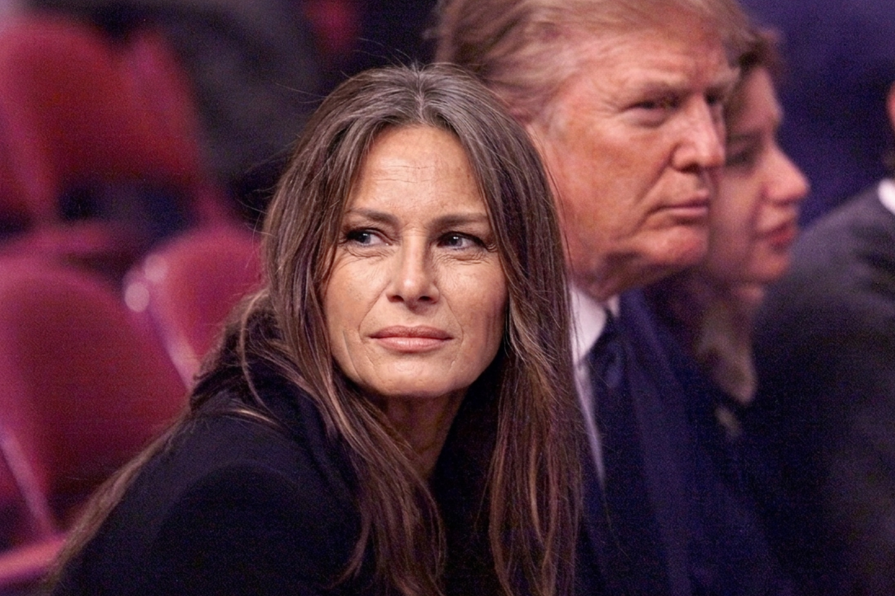 Diese von künstlicher Intelligenz erzeugte Darstellung zeigt eine älter wirkende Version von Trump, die bei einer Veranstaltung sitzt. Die Simulation fügt subtile Alterungsmerkmale hinzu, während die allgemeine Gesichtsstruktur erhalten bleibt. | Quelle: Gemini