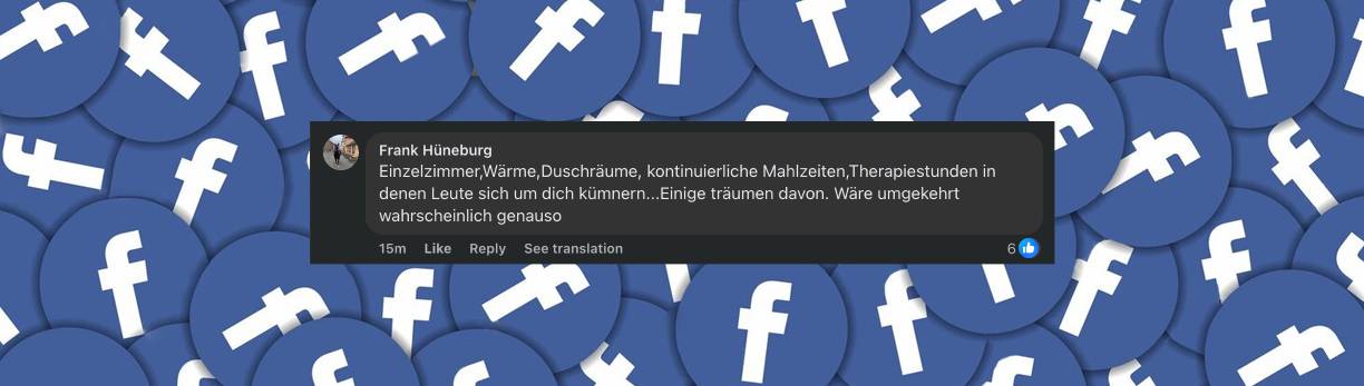 Nutzer-Kommentar zum Urteil des Mörders | Quelle: Facebook/Bild