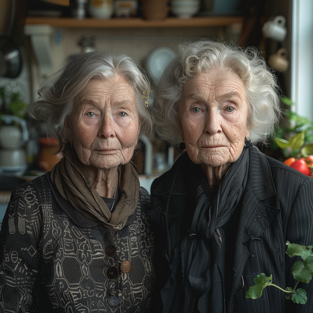MIL's Freunde schauen Allison an | Quelle: Midjourney