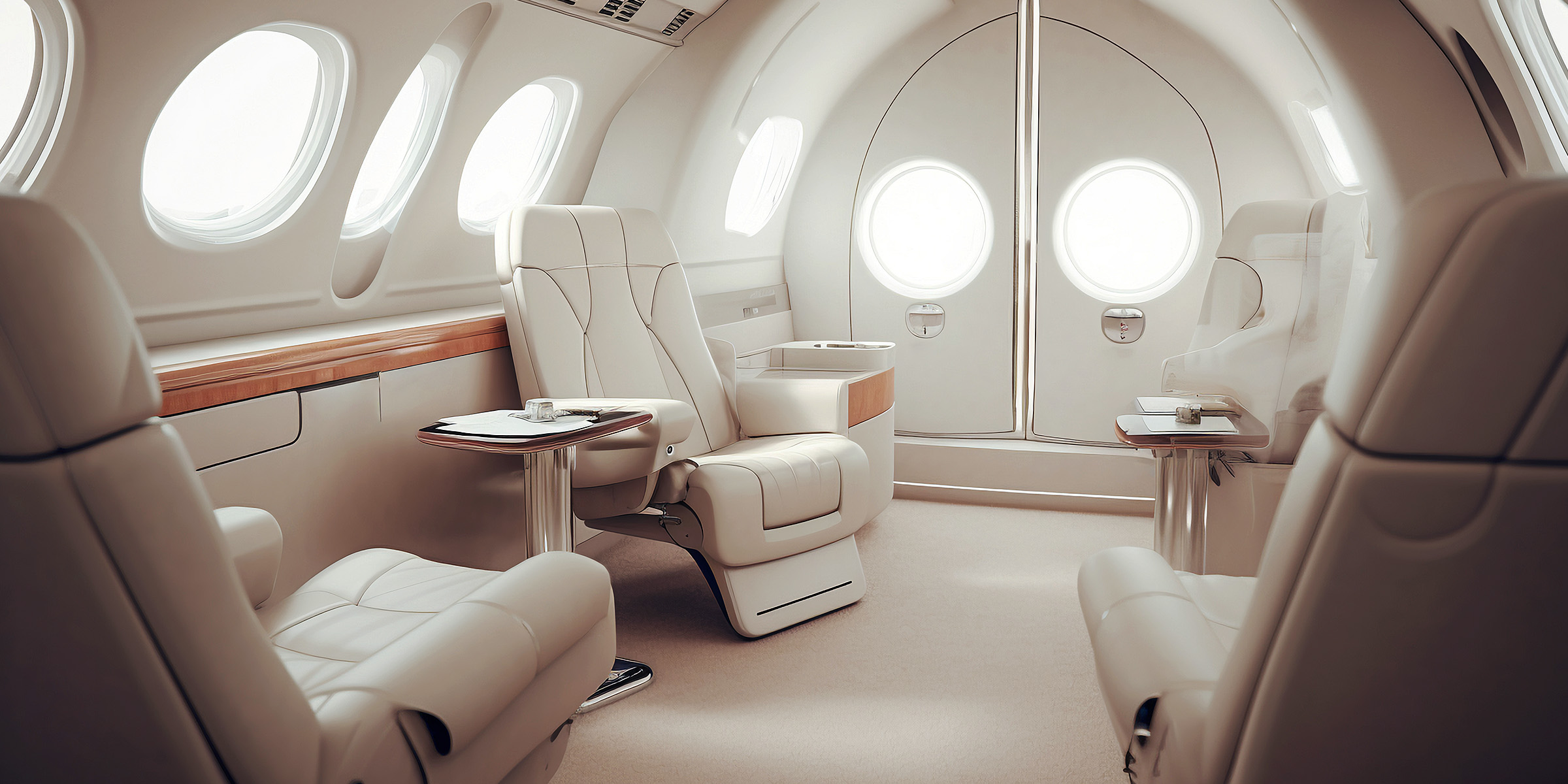 Das Innere eines Flugzeugs | Quelle: Freepik