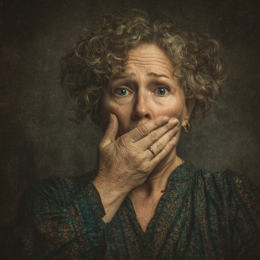 Eine Frau, die schockiert aussieht | Quelle: Midjourney