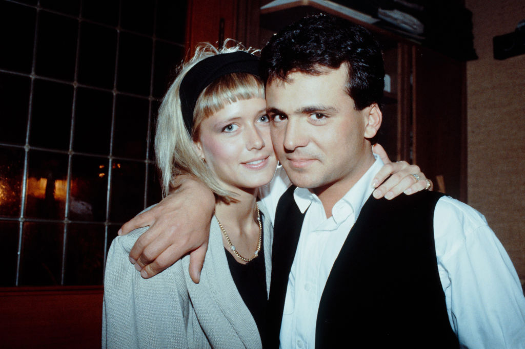 Der deutsche Sänger, Schlagersänger Nino de Angelo mit Frau Judith Gorgoglione (Coersmeier) | Quelle: Getty Images