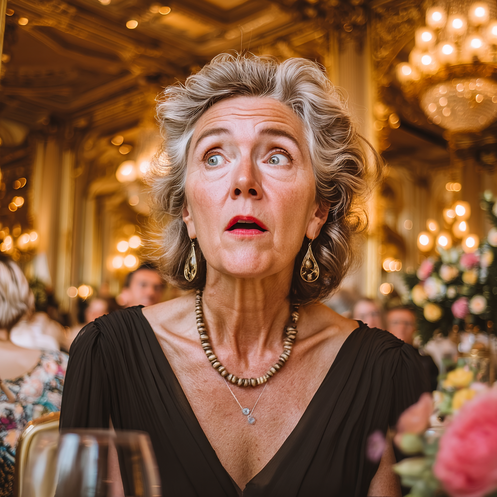 Eine schockierte Frau | Quelle: Midjourney