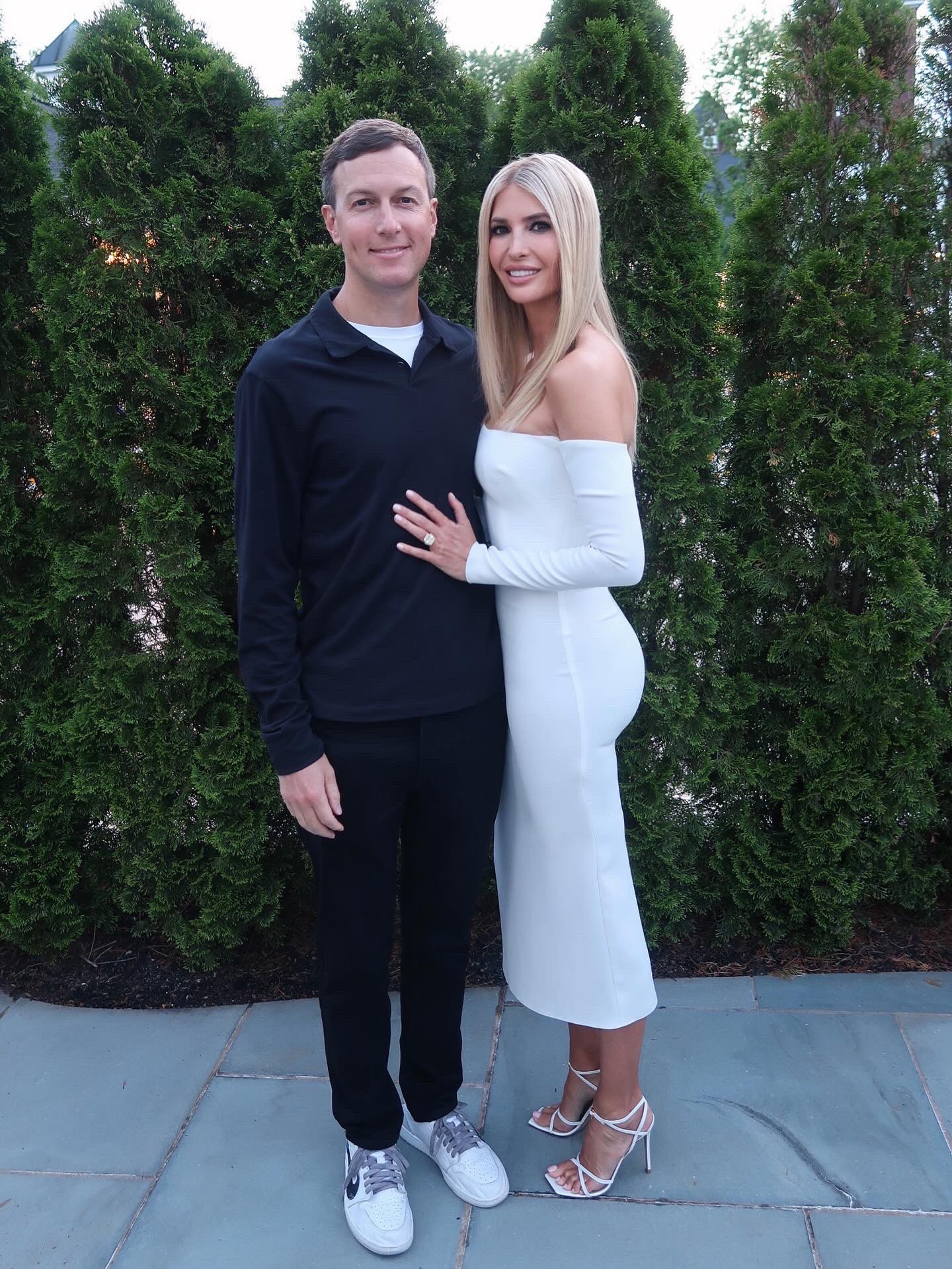 Jared Kushner und Ivanka Trump, aus einem Beitrag vom 9. Juni 2025 | Quelle: X/IvankaTrump
