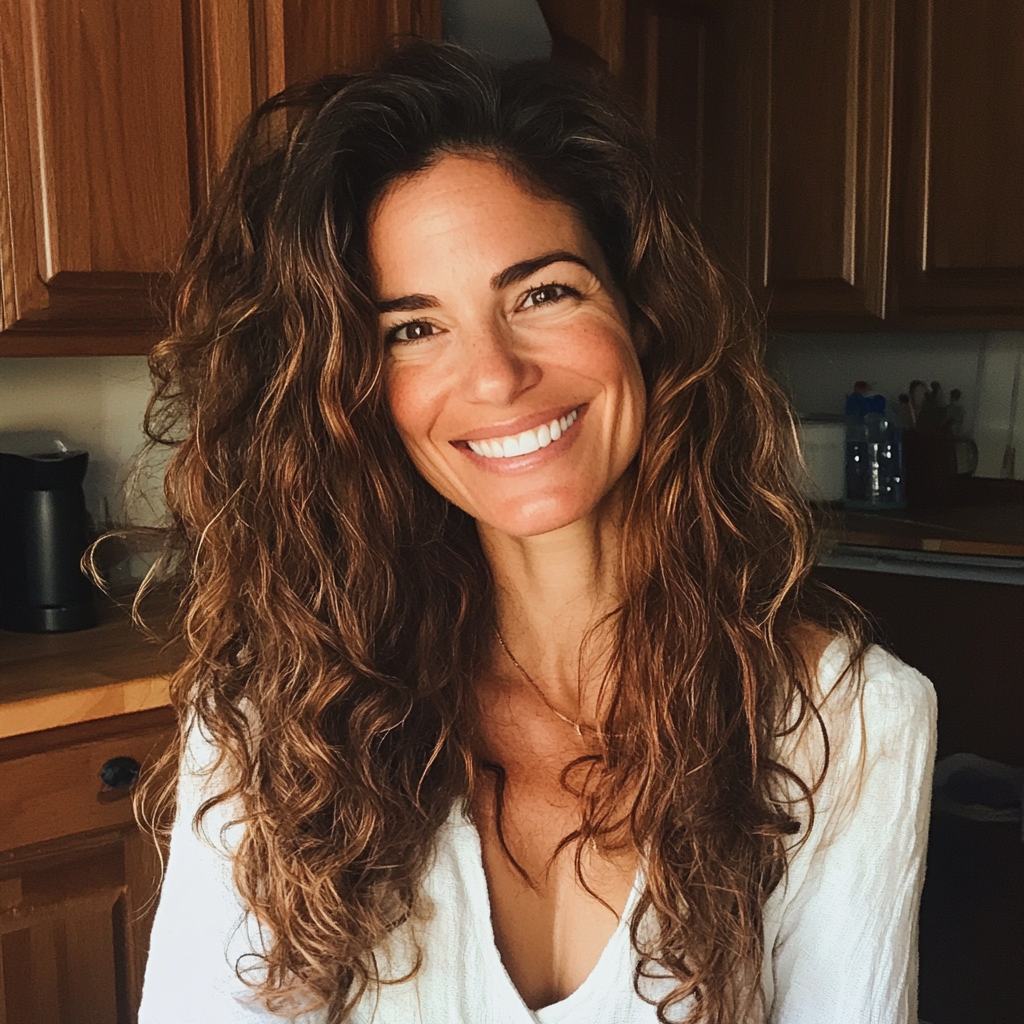 Uśmiechnięta kobieta | Źródło: Midjourney