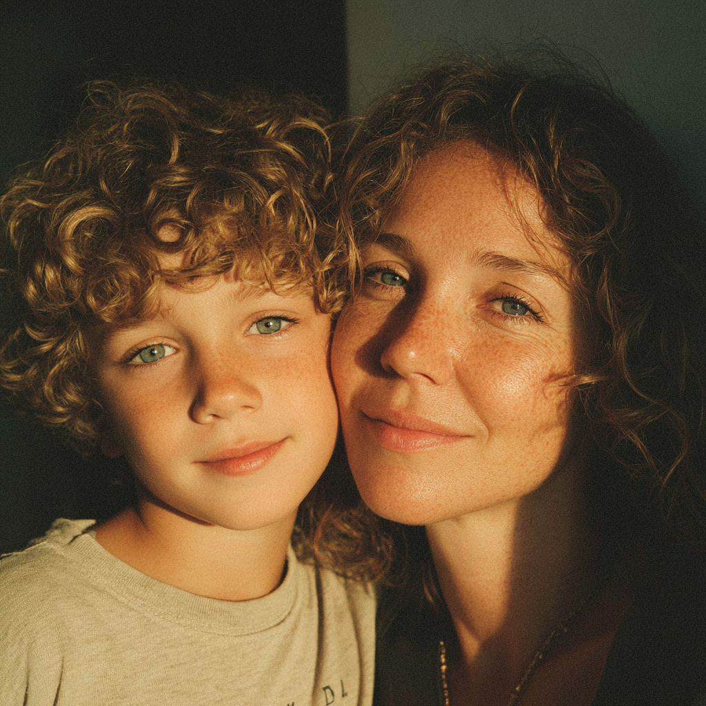 Eine Mutter und ihr Sohn | Quelle: Midjourney