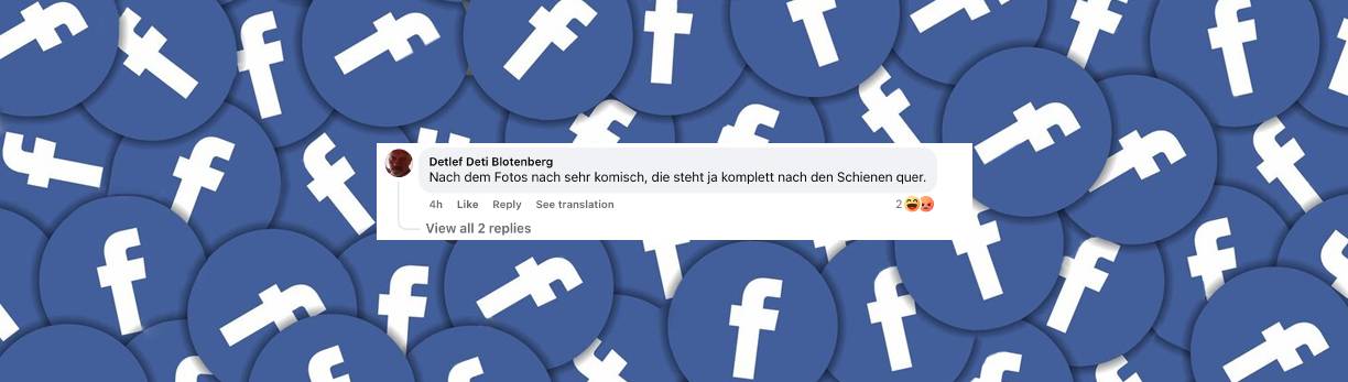 Nutzer kommentiert den schrecklichen Unfall | Quelle: Facebook/RTL WEST