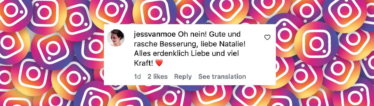 Fans reagieren auf Natalies Instagram-Beitrag | Quelle: instagram.com/p/DW3c7QHiFvG/?utm_source=ig_embed