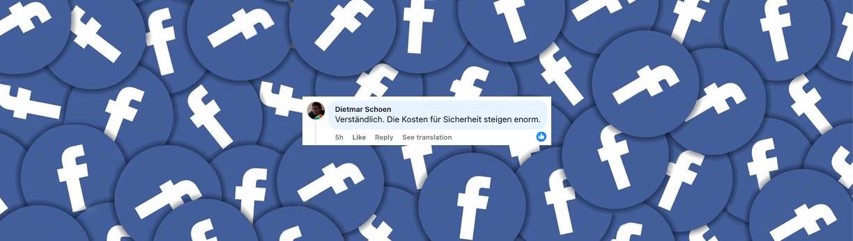 Nutzer zeigt sich verständlich ob der Nachricht über die Weihnachtsmärkte | Quelle: Facebook/Bild