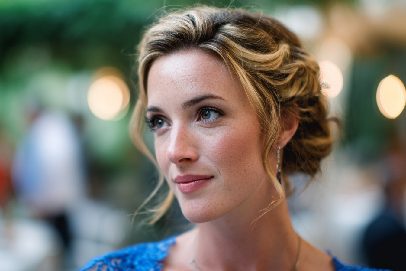 Eine Frau bei einer Hochzeit | Quelle: Midjourney