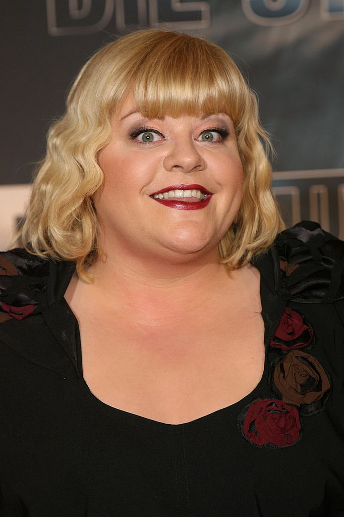 Tine Wittler bei der Premiere des RTL-Zweiteilers „Die Flut“ im Curio-Haus in Hamburg, 2006 | Quelle: Getty Images