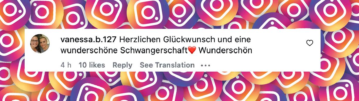 Fans kommentieren Jeanettes Neuigkeiten bei Instagram | Quelle:instagram.com/p/DVxm4eEjWQW/