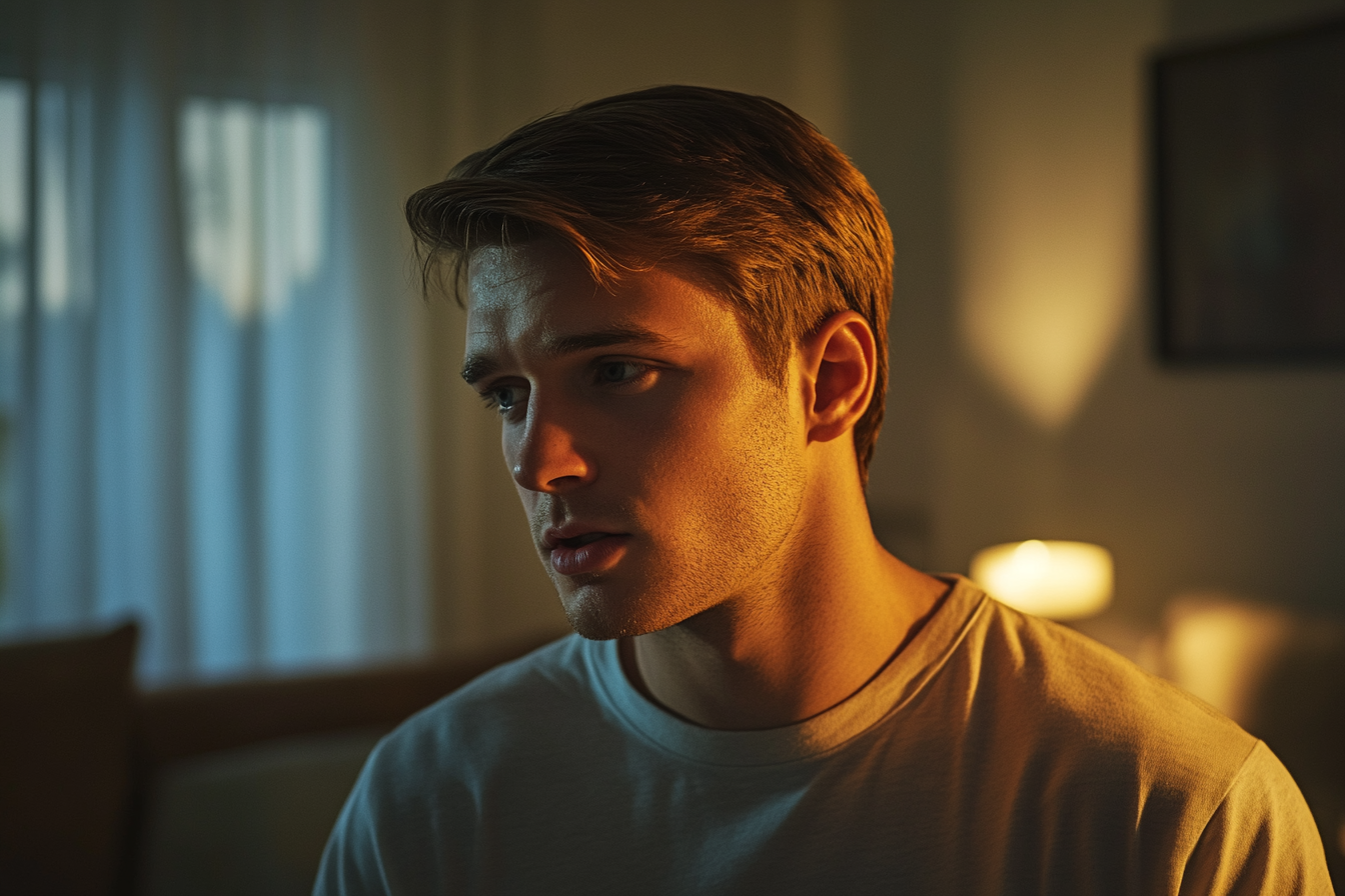 Ein Mann im Gespräch | Quelle: Midjourney