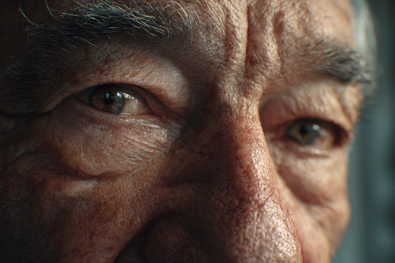 Die Augen eines Mannes | Quelle: Midjourney