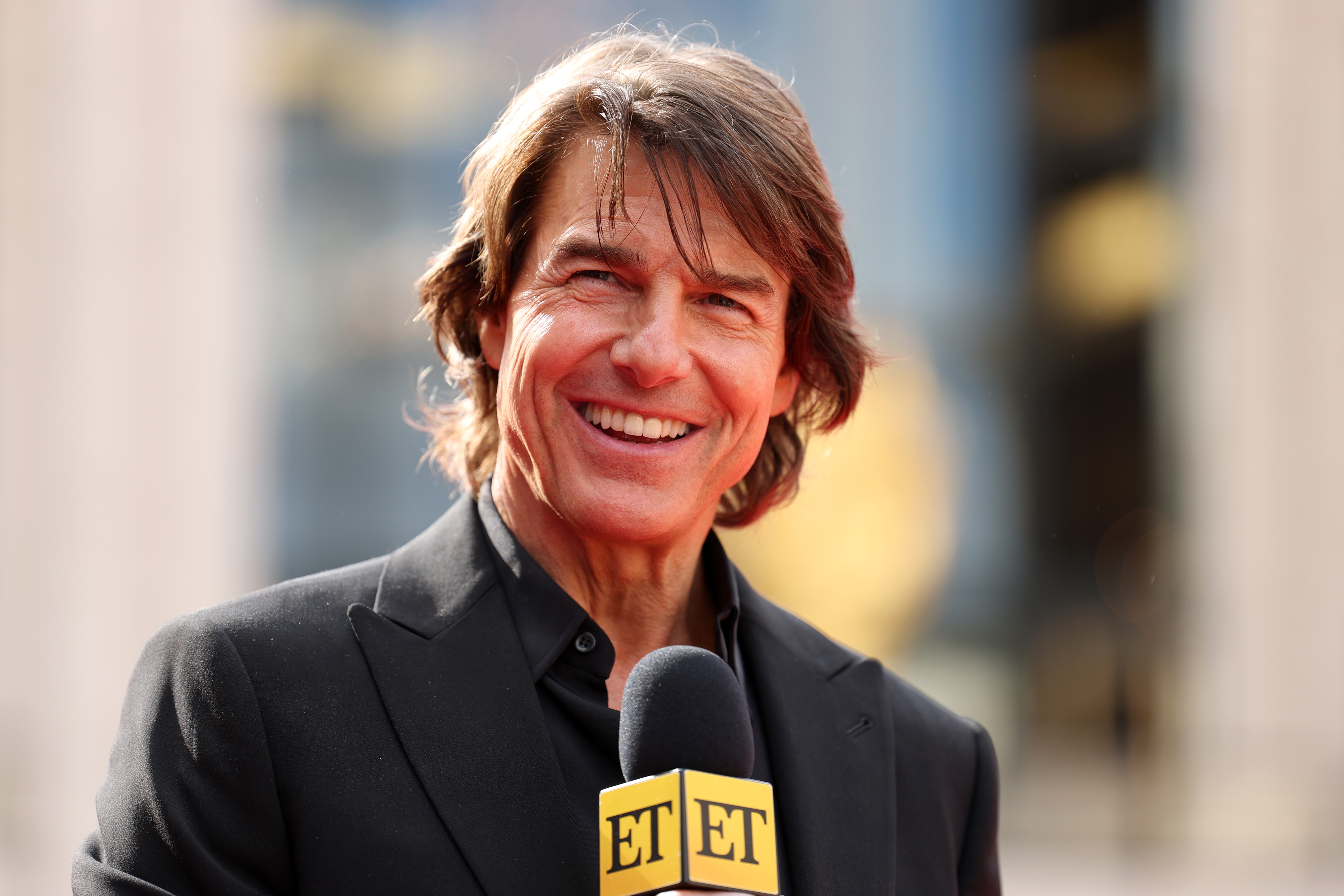 Tom Cruise kommt zur Premiere von "Mission: Impossible – The Final Reckoning" im Lincoln Center Plaza in New York am 18. Mai 2025 | Quelle: Getty Images