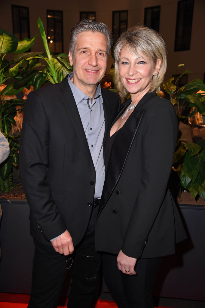 Claudia Jung und ihr Mann Hans Singer am 12. Januar 2020 beim Smago Award 2020 im Mercure Hotel Moa in Berlin | Quelle: Getty Images