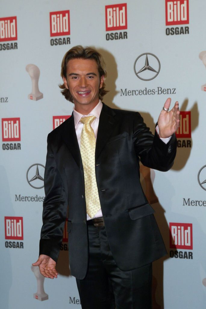 Moderator Florian Silbereisen Bei Der Ankunft Zur 11. "Osgar" Verleihung Der Bildzeitung Im Neuen Rathaus In Leipzig, 2004 | Quelle: Getty Images