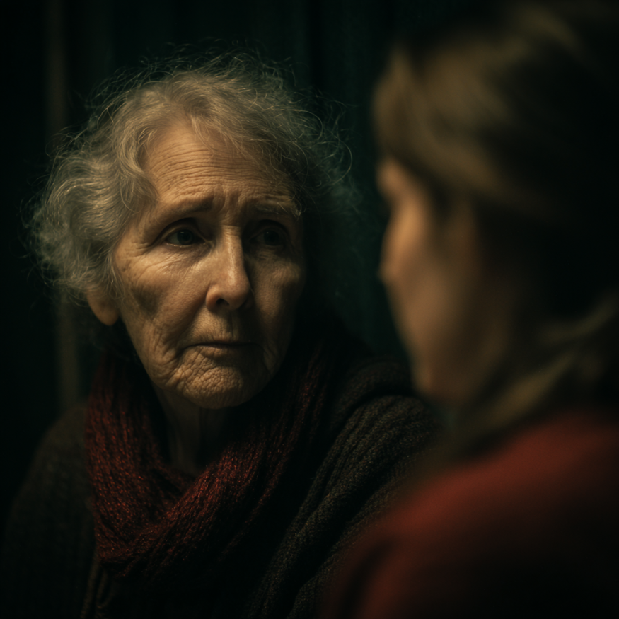 Zwei Frauen im Gespräch | Quelle: Midjourney