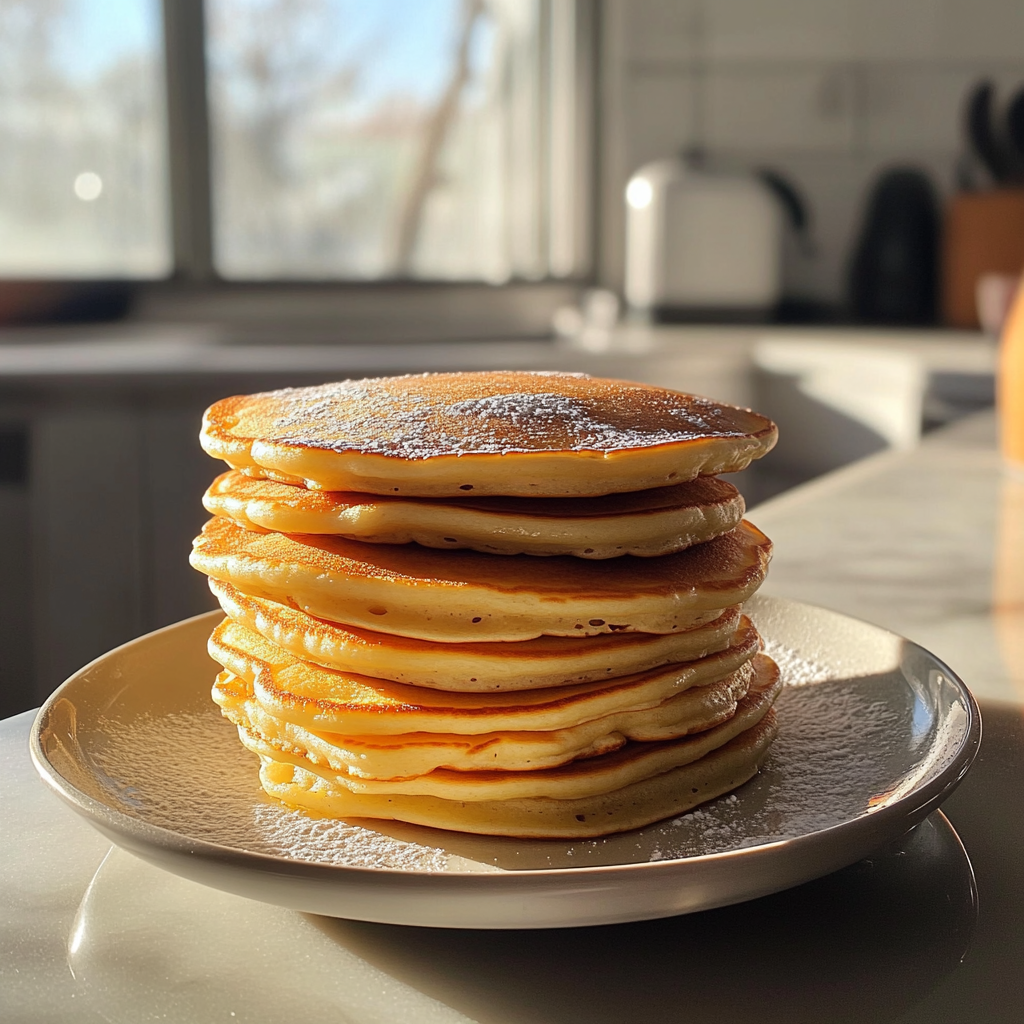 Ein Stapel Pfannkuchen | Quelle: Midjourney