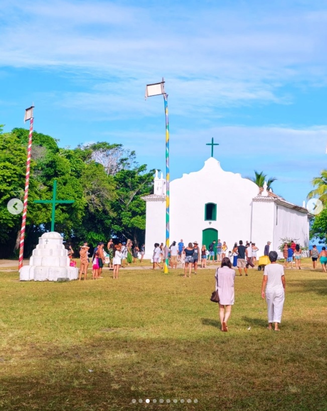 Bild der Kirche | Quelle: Instagram/bahiasul.news