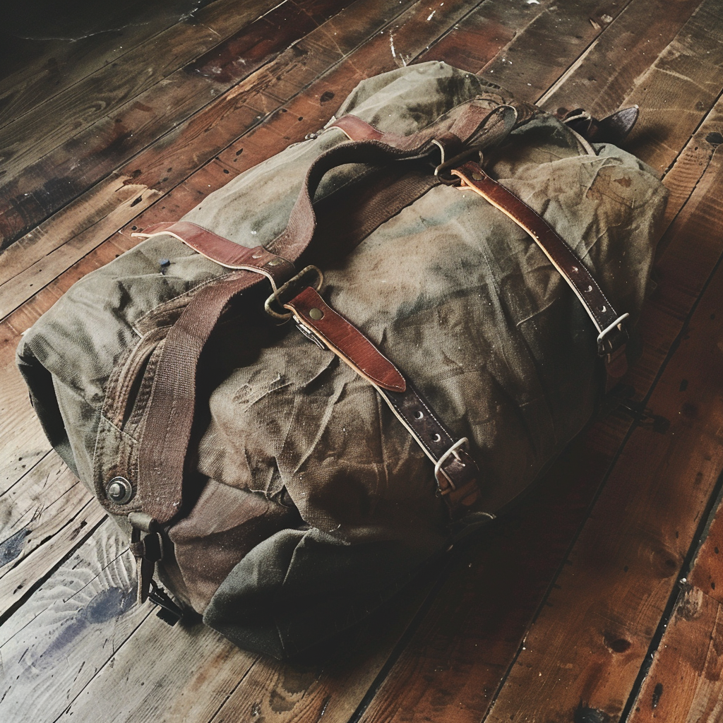 Ein voller Seesack | Quelle: Midjourney