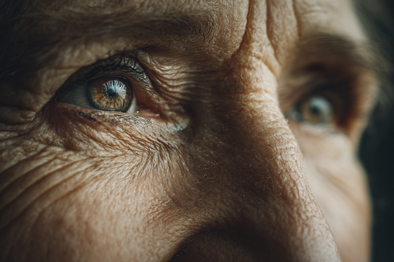 Die Augen einer älteren Frau | Quelle: Midjourney