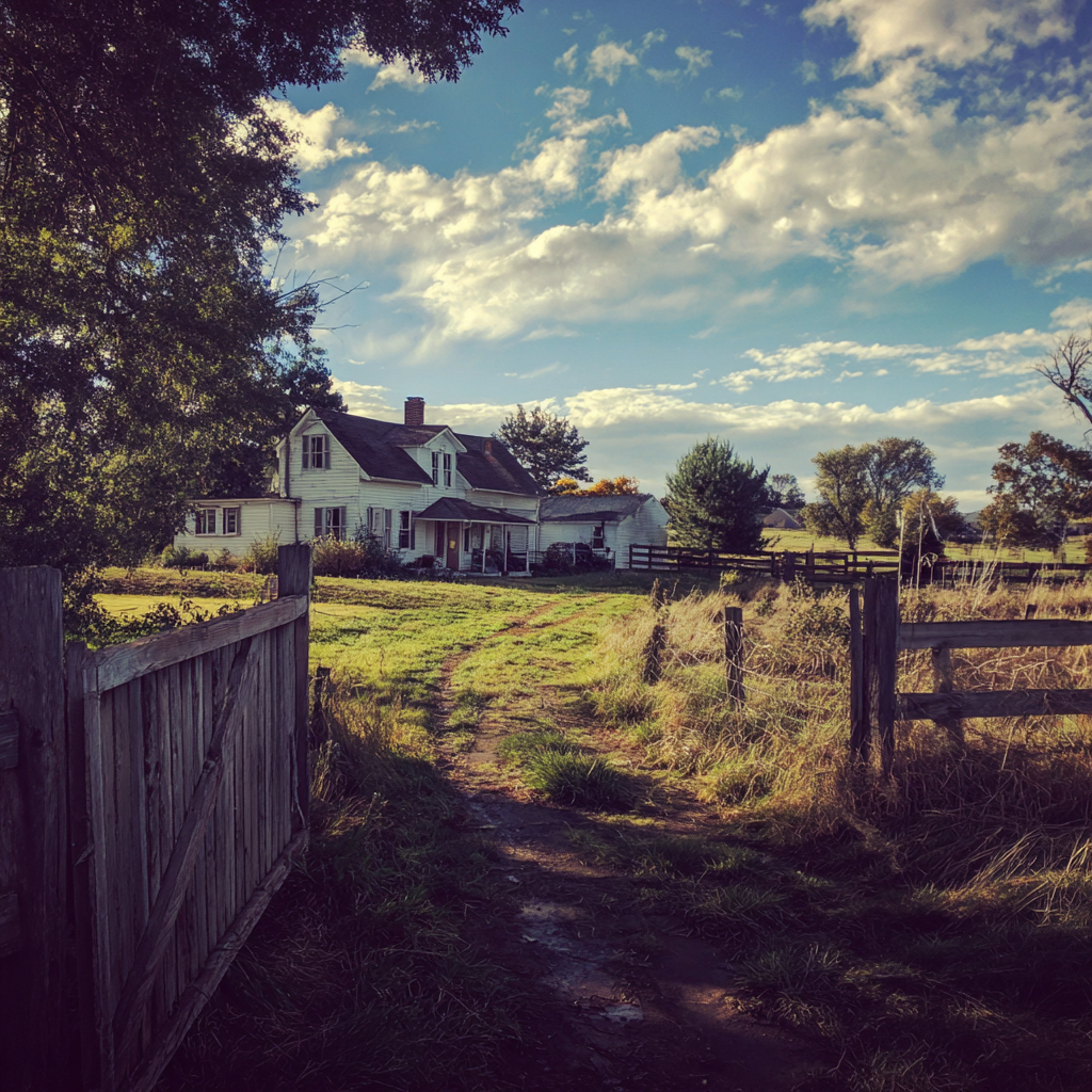 Das Äußere eines Bauernhauses | Quelle: Midjourney