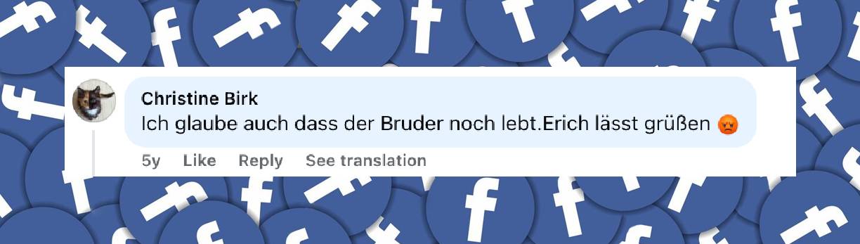Fans reagieren auf Jeanettes Geschichte über ihren Bruder | Quelle: facebook.com//Bunte.de/posts/pfbid024DHHrjnR99PYJ3nfq1DwZagd27MXnPaA79oPrD2CZKwek9FujSFJM2rimx4Dko4Sl?comment_id=10164688779050529