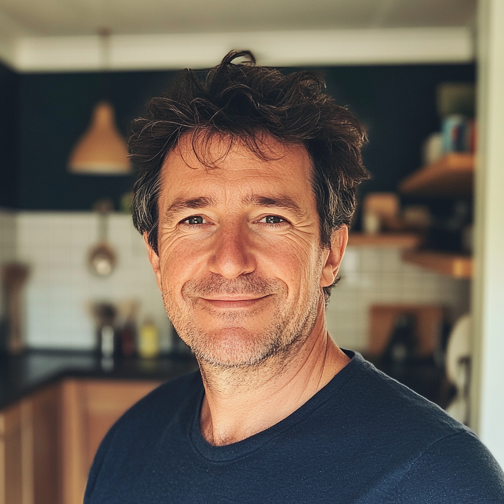 Ein lächelnder Mann | Quelle: Midjourney