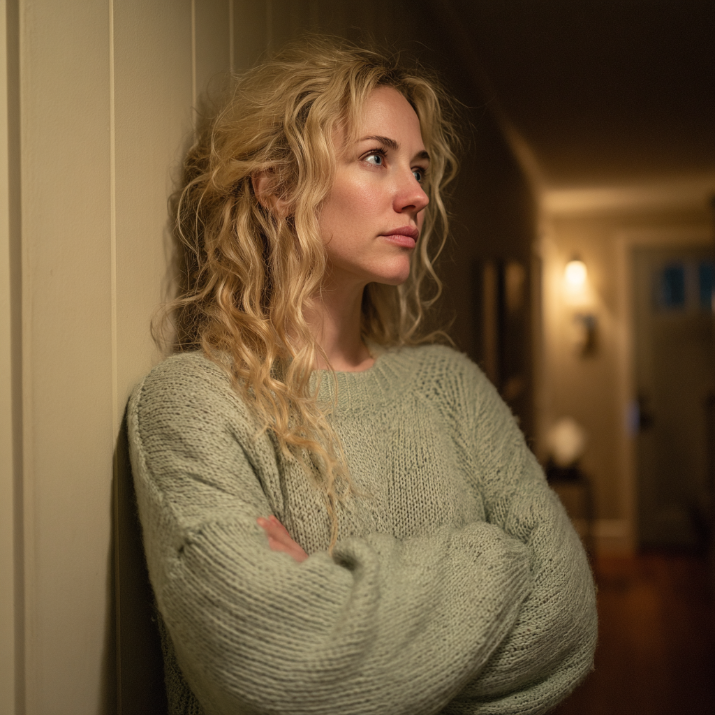 Eine Frau, die mit verschränkten Armen steht | Quelle: Midjourney