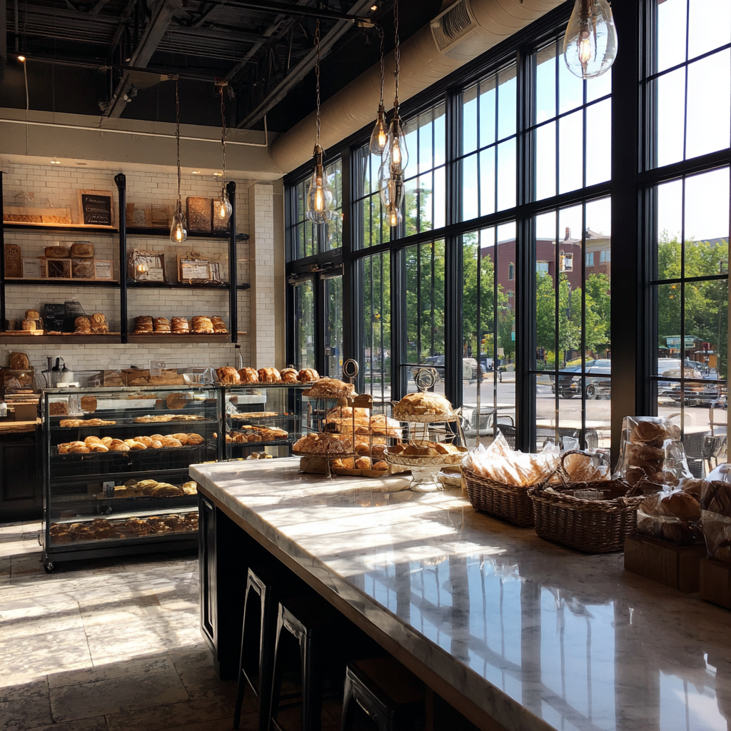 Das Innere einer Bäckerei | Quelle: Midjourney
