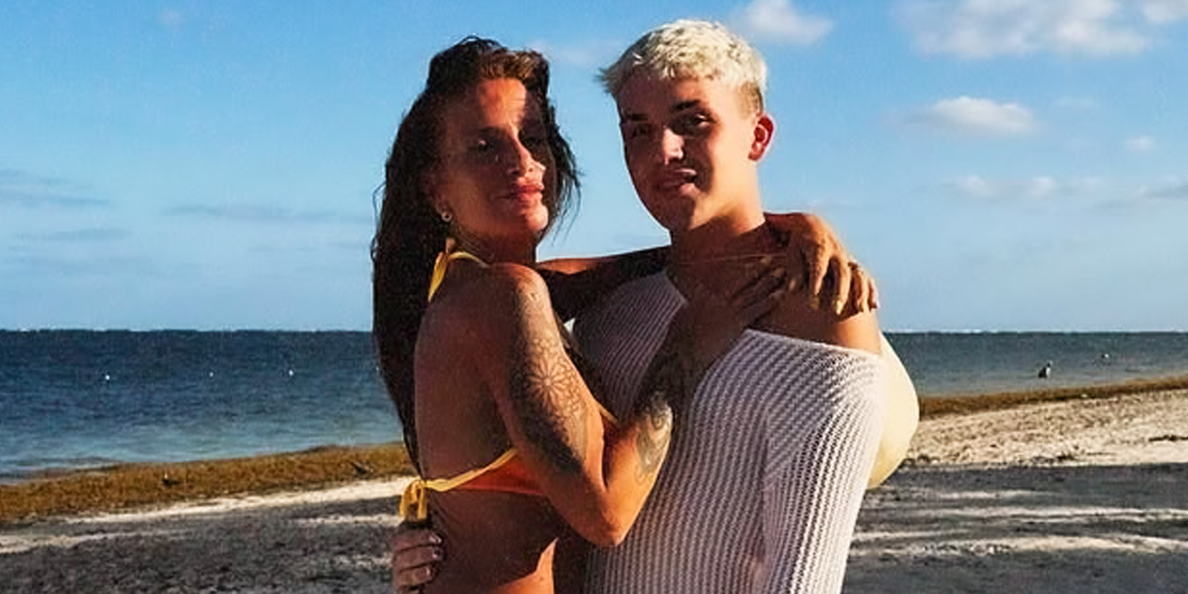 Florencia Peña mit Juan Otero | Quelle: Instagram/juanoterook