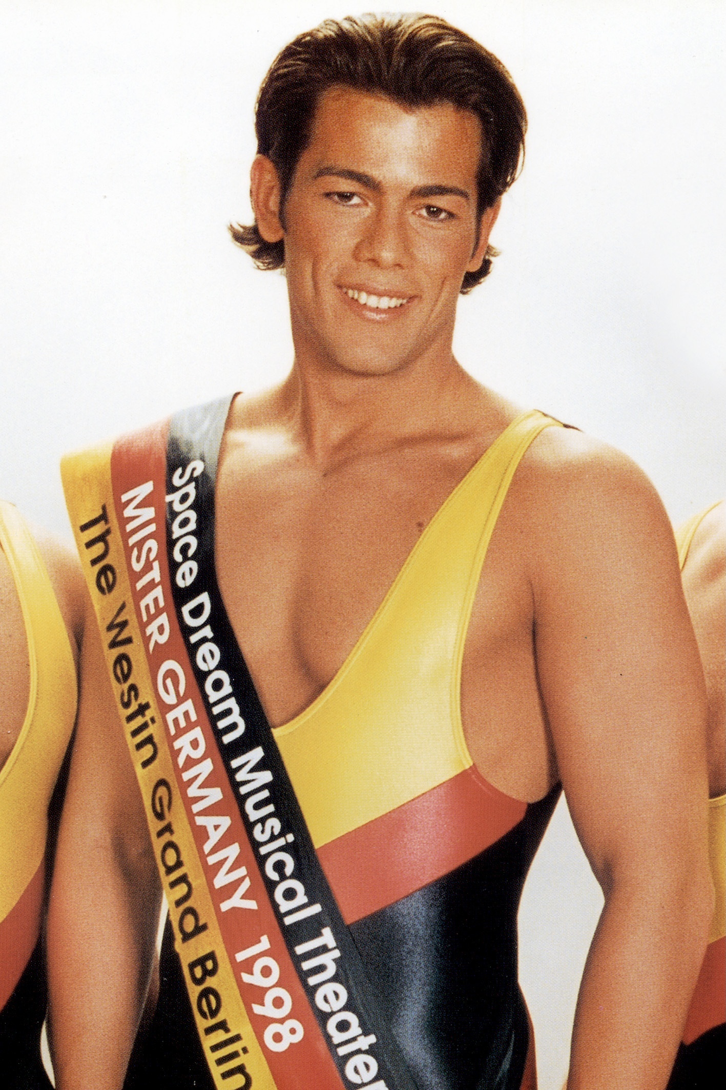 Adrian Ursache als Mister Germany 1998 | Quelle: GettyImages