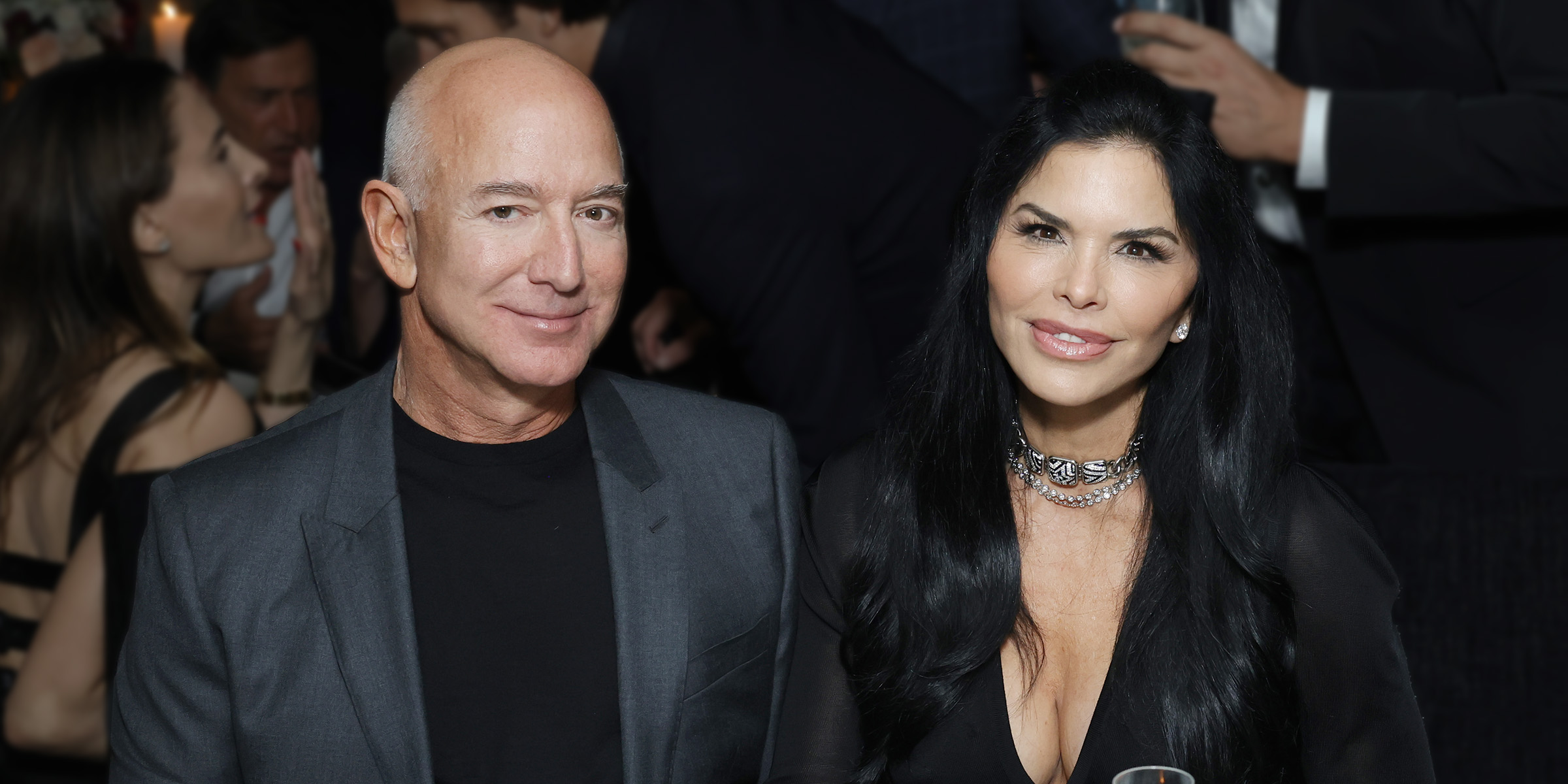 Jeff Bezos und Lauren Sanchez | Quelle: Getty Images