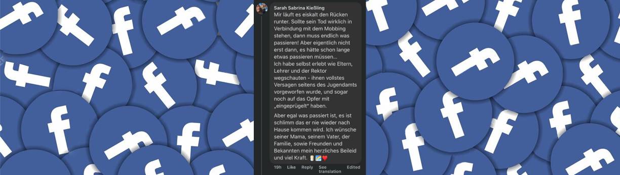 Nutzer zeigt sich schockiert über den Vorfall und die Kommentare anderer Nutzer | Quelle: Facebook/AmoMama Deutschland