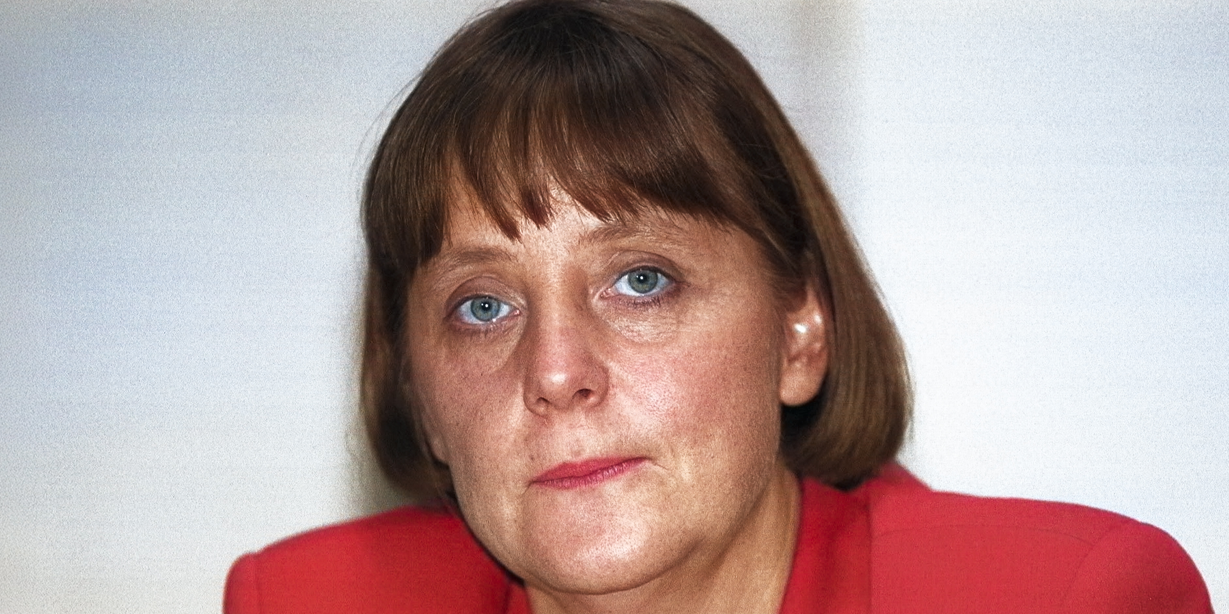 Eine junge Angela Merkel | Quelle: Getty Images
