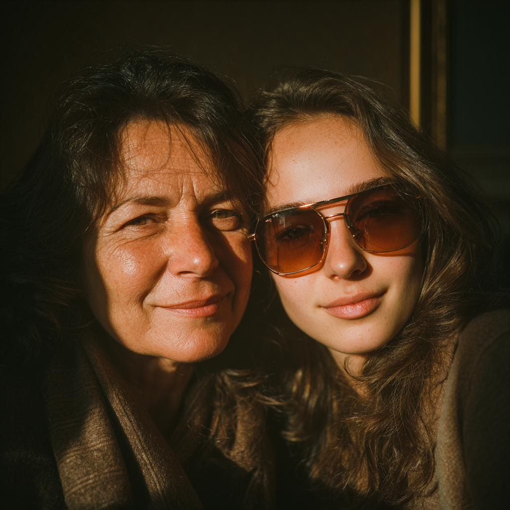 Eine stolze Mutter und ihre Tochter | Quelle: Midjourney