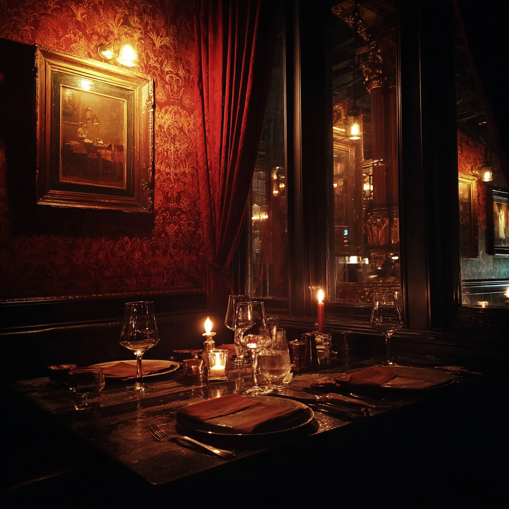 Das Innere eines Restaurants | Quelle: Midjourney