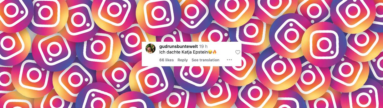 Nutzer kommentiert Simone Thomallas neues Aussehen | Quelle: Instagram/simonethomalla