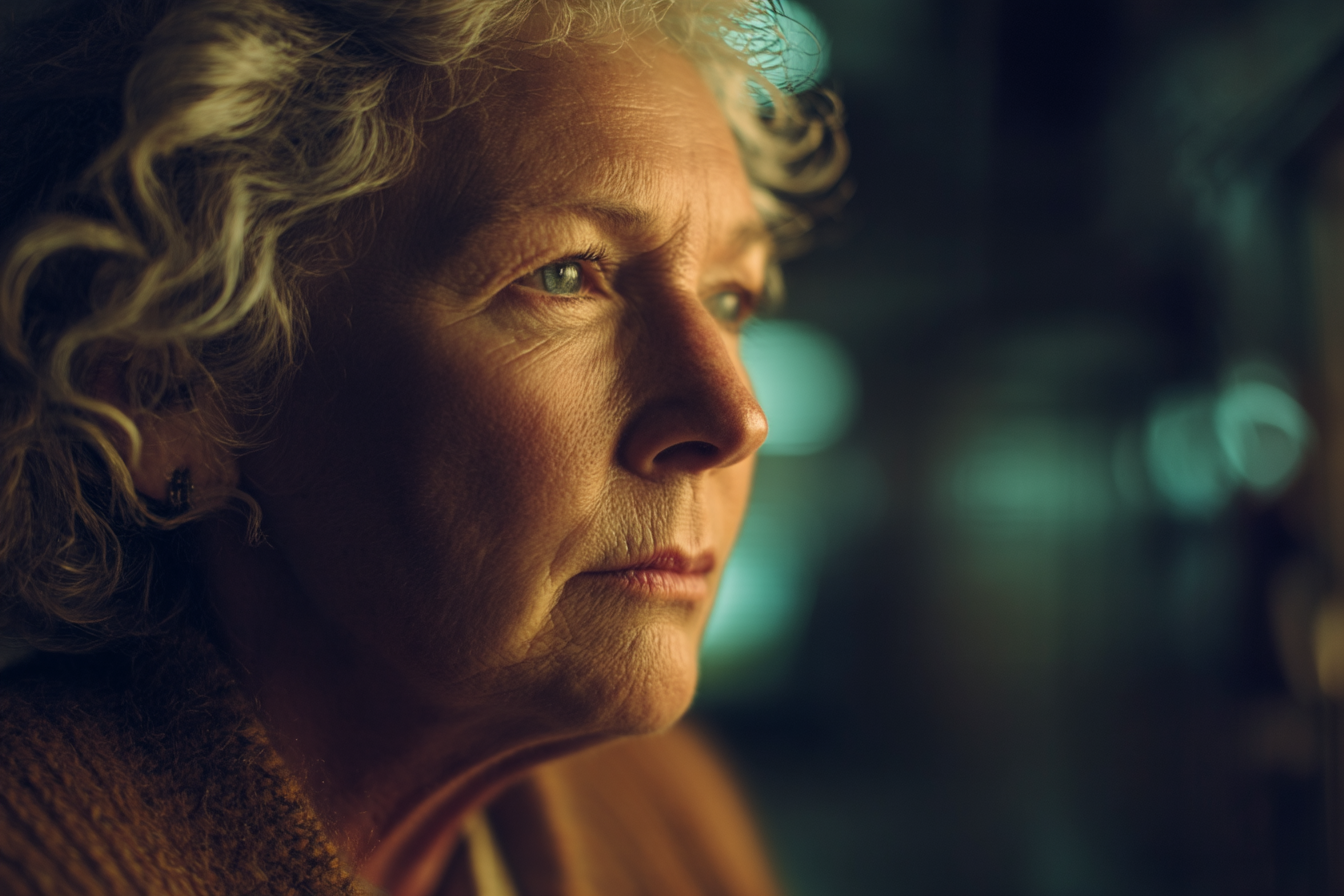 Eine ältere Frau | Quelle: Midjourney