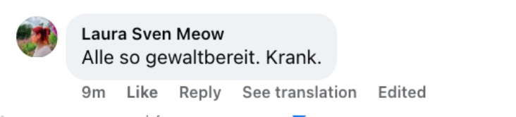 Geschockte Reaktion eines Nutzers | Quelle: Facebook/Bild