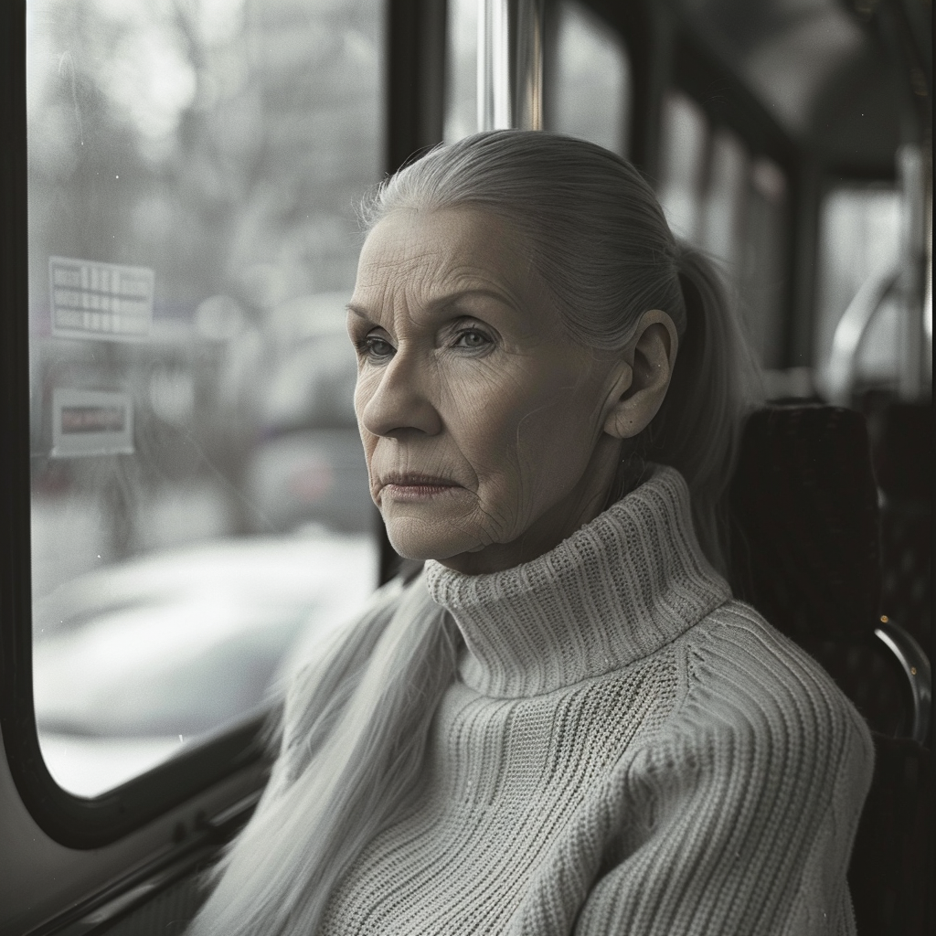 Eine Frau auf dem Heimweg | Quelle: Midjourney