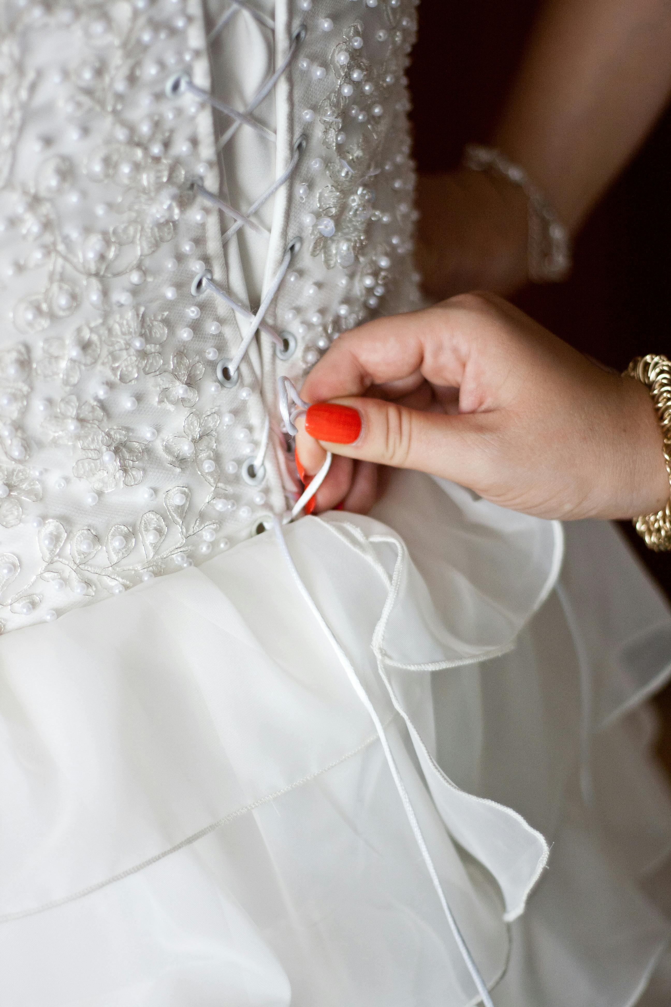 Ein Hochzeitskleid | Quelle: Pexels