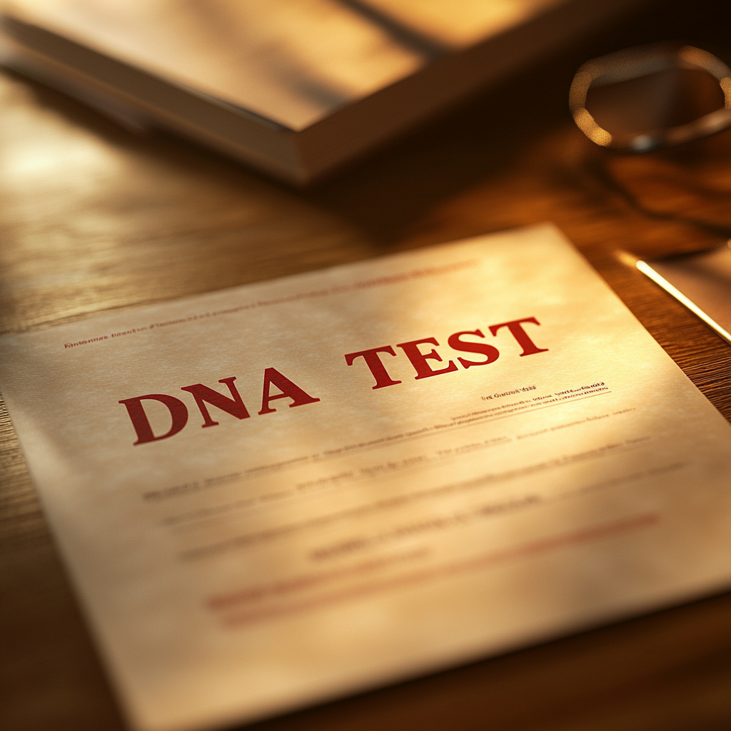 Dokument medyczny na stole | Źródło: Midjourney