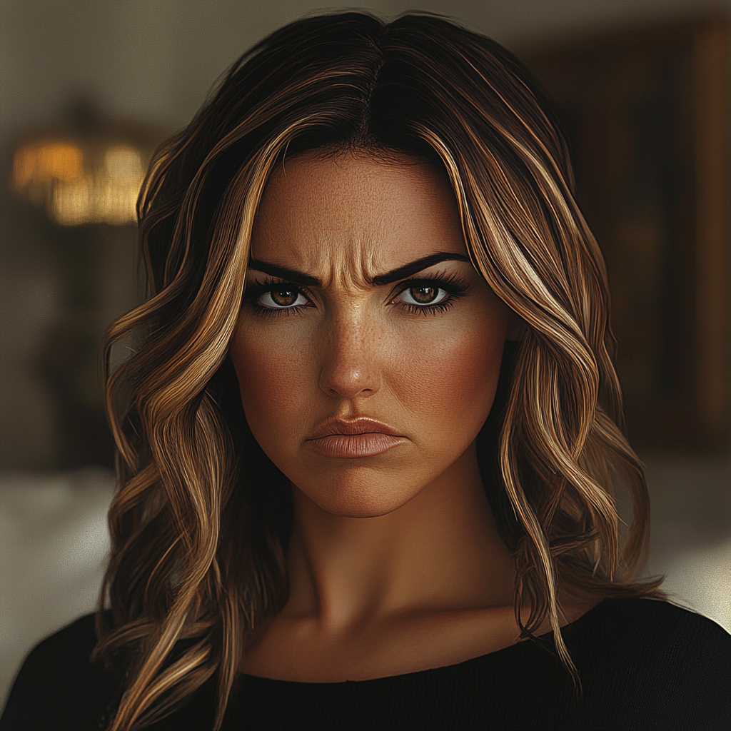 Eine verärgerte Frau | Quelle: Midjourney