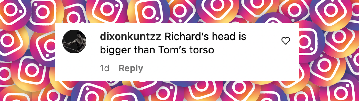 Ein Fan-Kommentar vom 12. Mai 2025 | Quelle: Instagram/richardwilkins