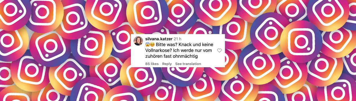 Nutzer zeigt sich geschockt über die Ar tund Weise wie die OP vollzogen wurde | Quelle: Instagram/rtlplus_podcasts