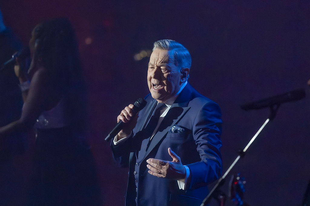 Roland Kaiser performs during the "Schlagerchampions - Das grosse Fest der Besten" TV show at Velodrom on January 10, 2026 in Berlin, Germany | Source: Getty Images