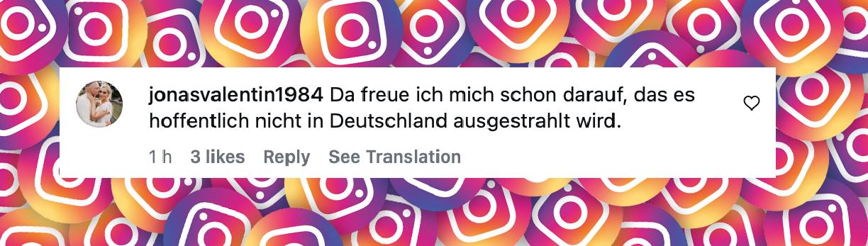 Fan-Kommentar | Quelle: instagram.com/reel/DUzoxXDDCyH/