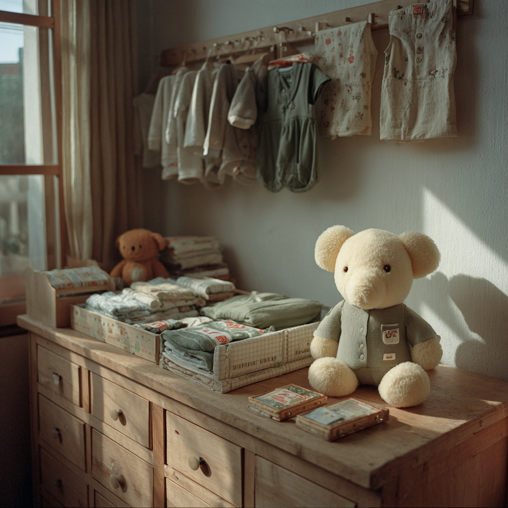 Ein unvollständiges Kinderzimmer | Quelle: Midjourney